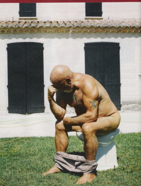 Pierre Pinoncelli dans sa maison de  Saint-Rémy-de-Provence | 2006